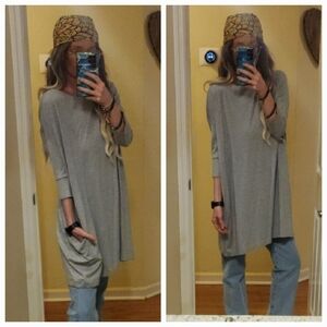 Gap Balloon Style Tunic Or Dress With Pockets